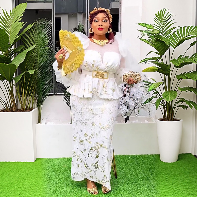 Women'S Formal Wear To A Wedding - 2025 nuevo vestido de fiesta africano