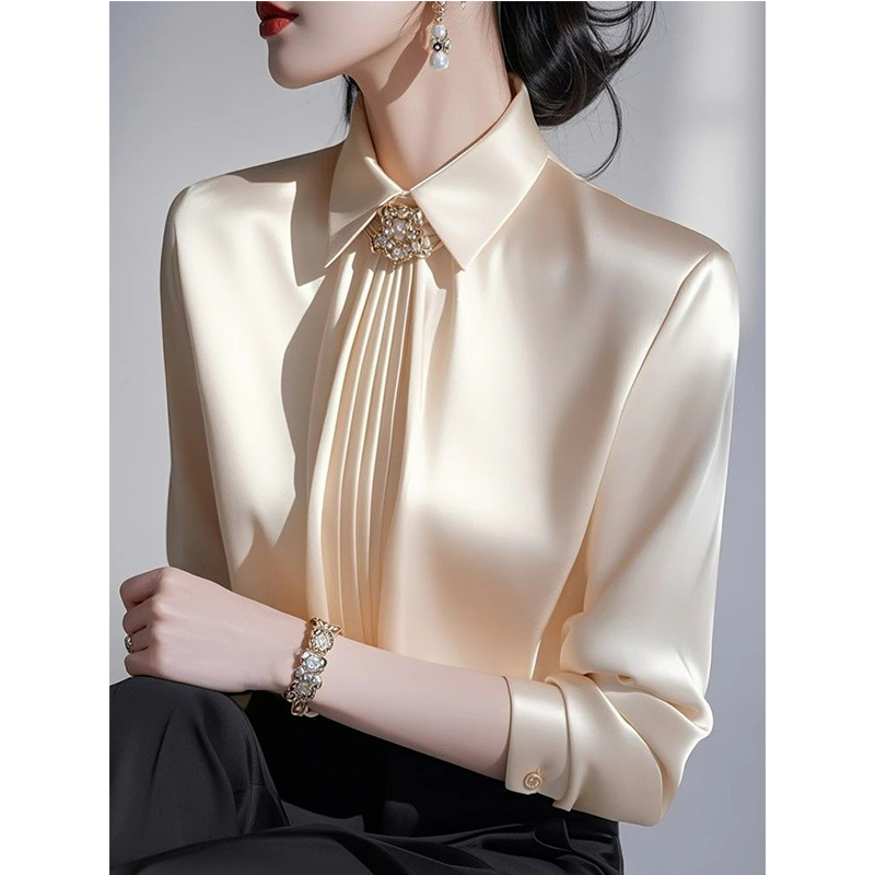 Women'S Formal Wear Blouse - 2025 primavera nuevo temperamento blusa de