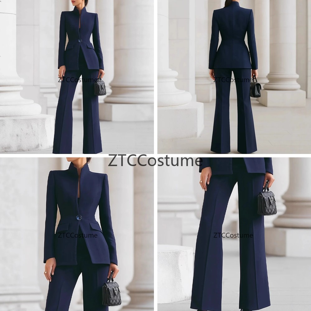Women Formal Office Wear Tops - Conjunto de Traje de Mujer para