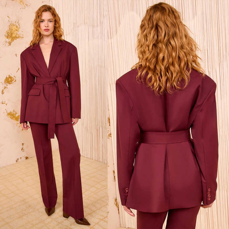 Women Formal Party Wear Dress - Trajes de Pantalón Elegantes Personalizados para