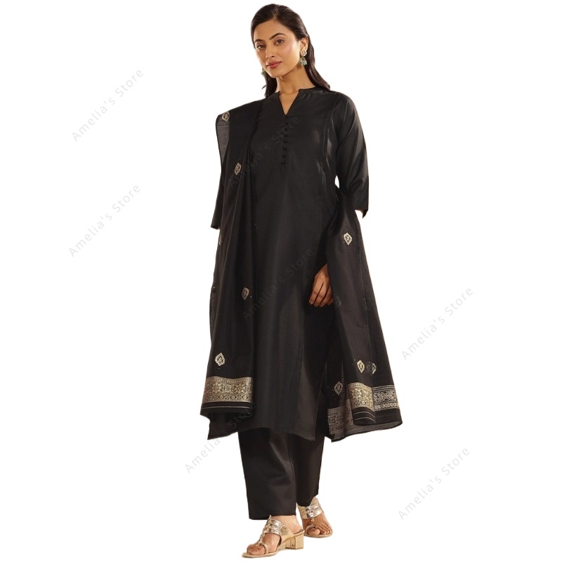 Women'S Formal Traditional Wear - Conjunto de 3 Piezas de Kurta,