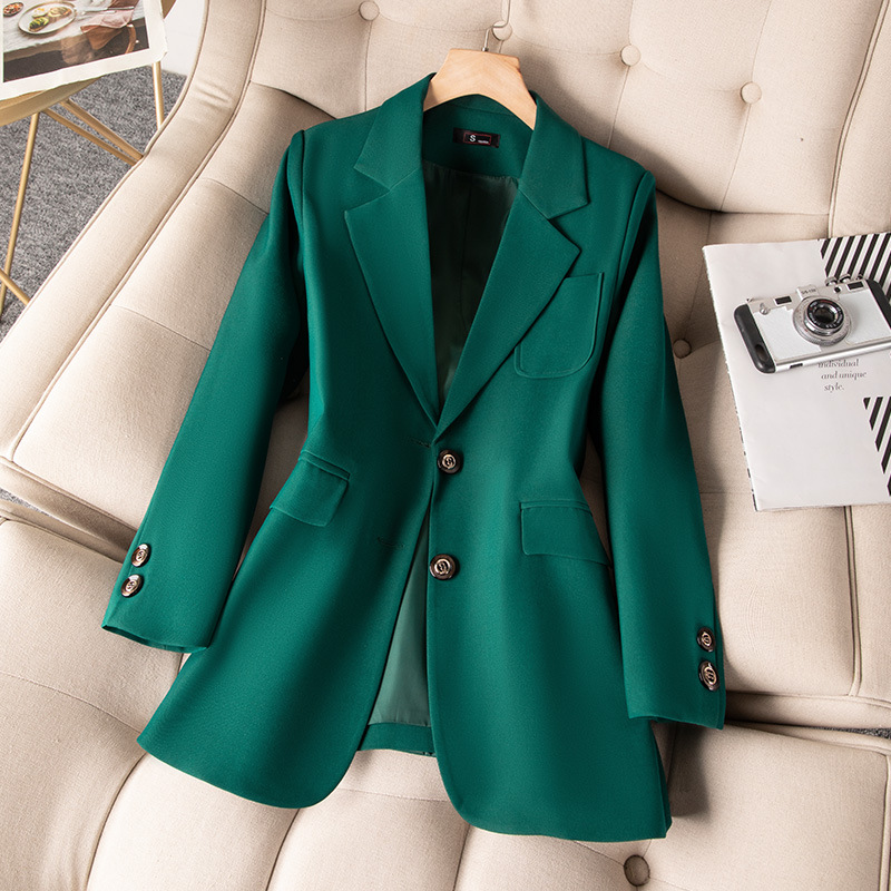 Women Formal Wear With Blazer - Blazer Formal azul, negro y verde