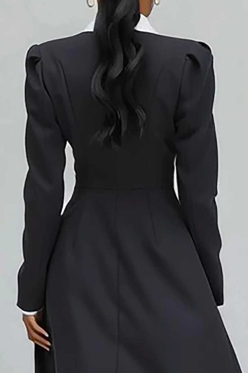 Blazer Largo para Mujer, Estil - Women Formal Party Wear Dress reseña y precio
