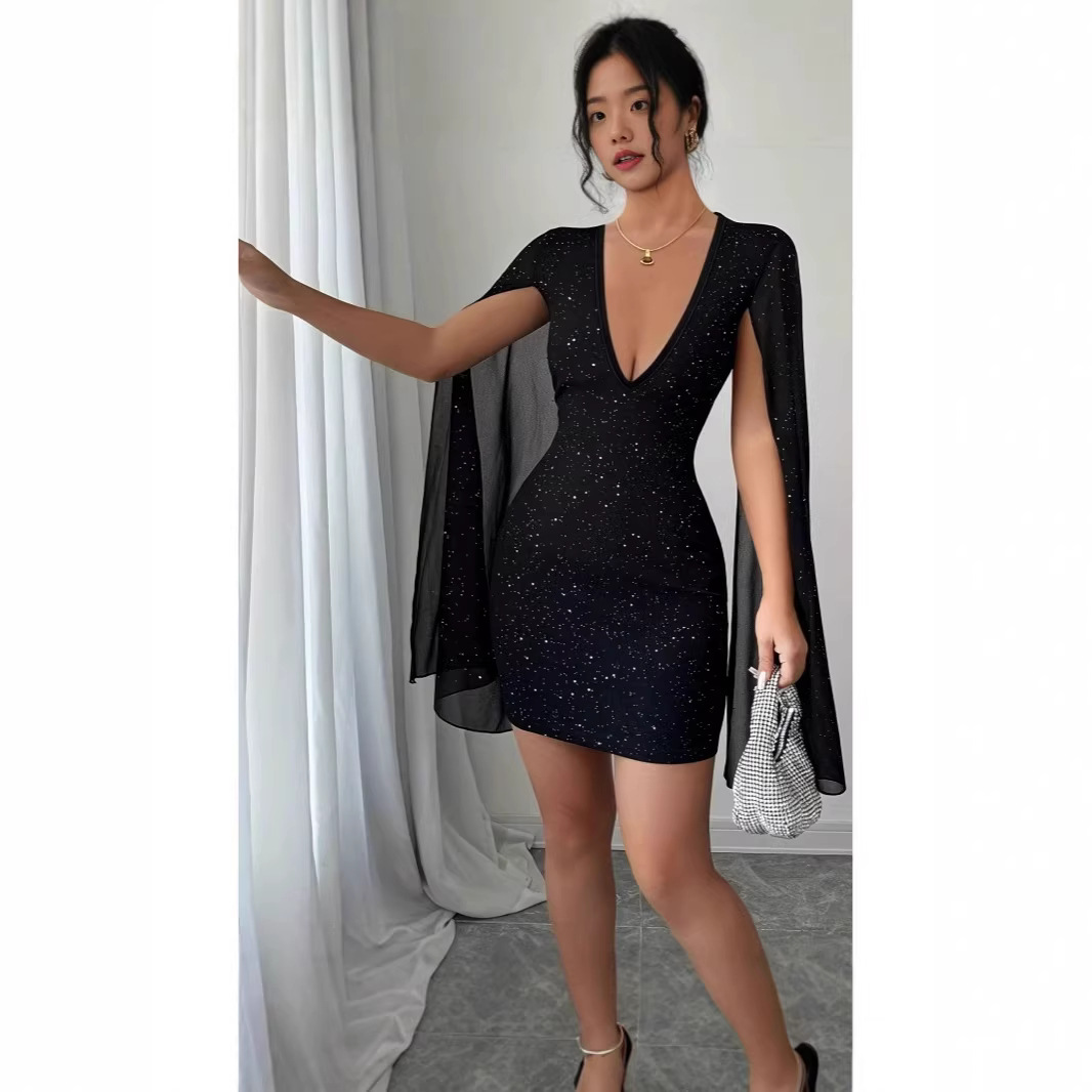 Vestido Midi Ajustado con Cuel - Women Formal Wear H&M reseña y precio