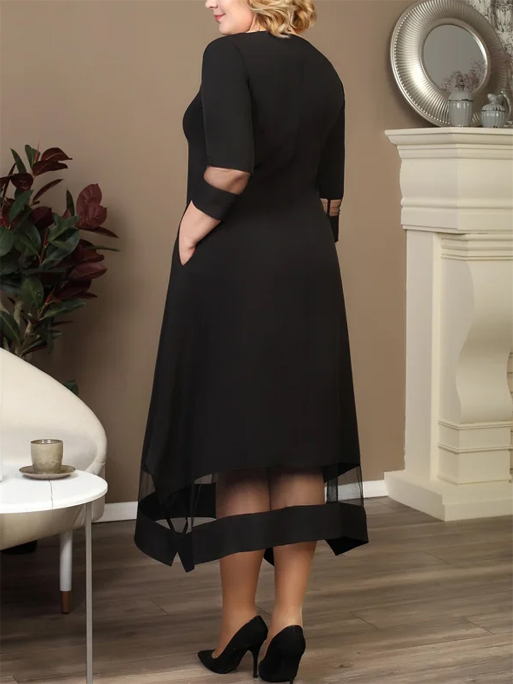 GIBSIE-Vestido largo de verano - Women Formal Office Wear Tops reseña y precio