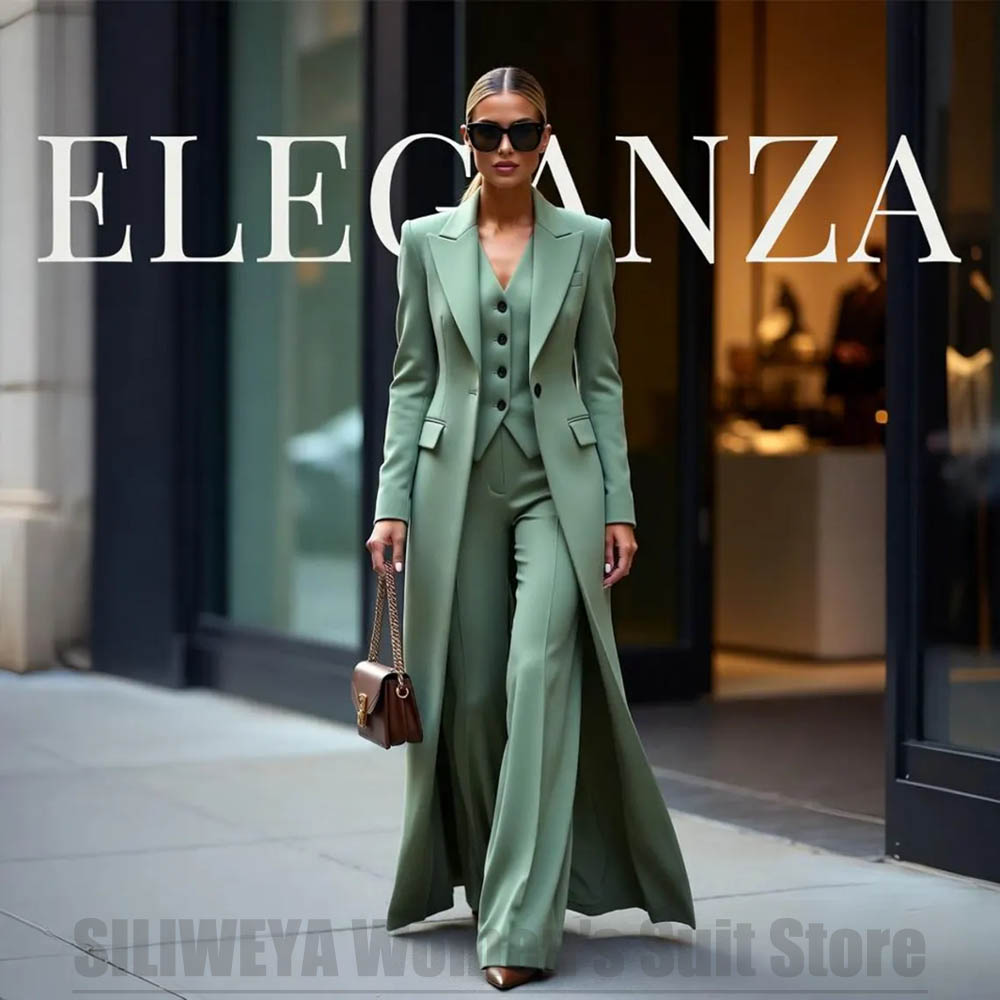 Elegante Conjunto de Traje de  - Women Formal Wear With Blazer reseña y precio