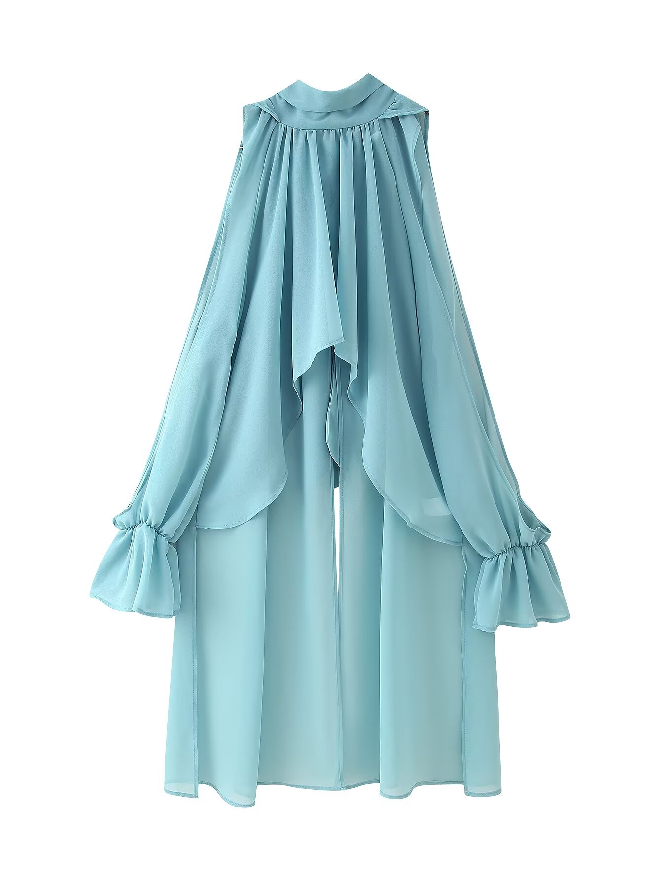 2025 verano mujer Vintage tran - Women'S Formal Wear Blouse reseña y precio