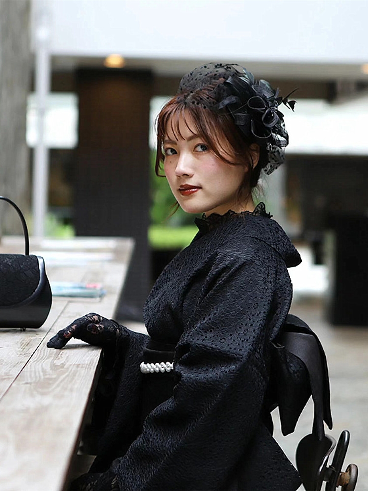Elegante Kimono de Encaje - Ro - Women'S Formal Traditional Wear reseña y precio
