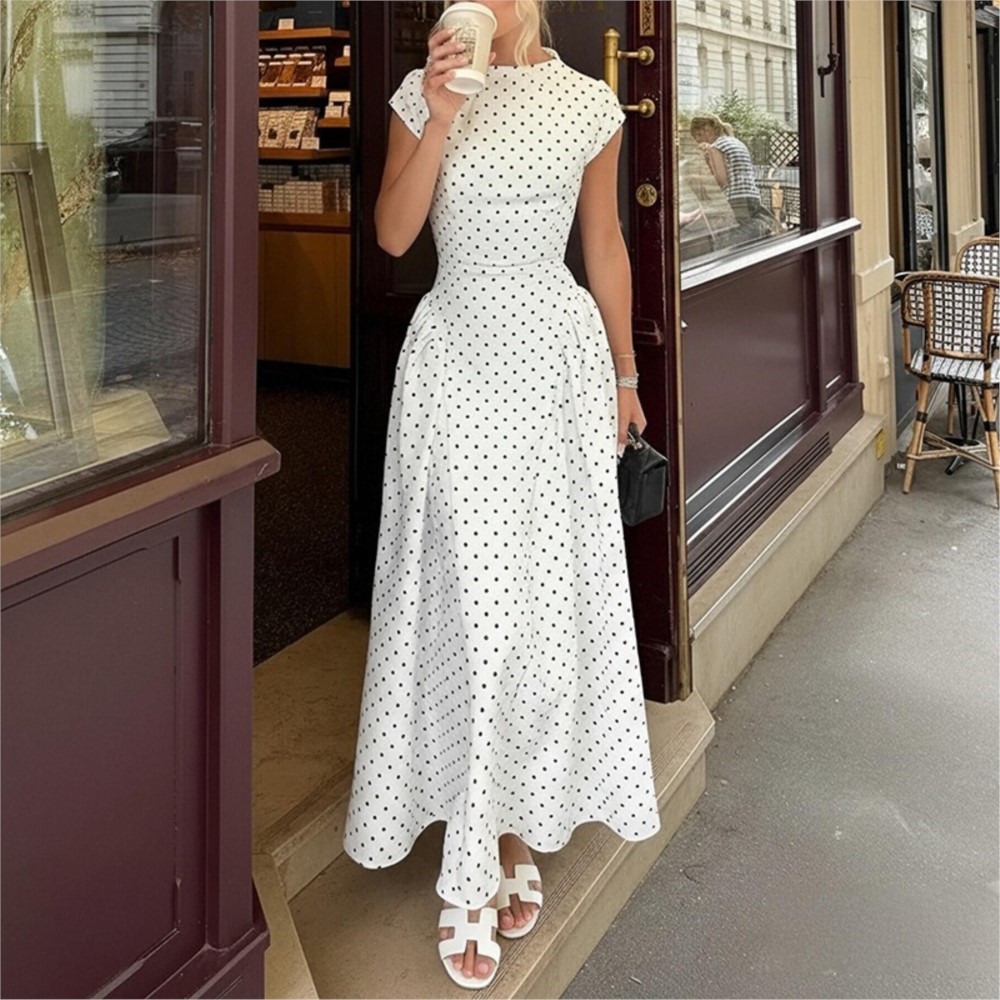 Vestido de Verano con Estampad - Women Formal Office Wear Tops reseña y precio