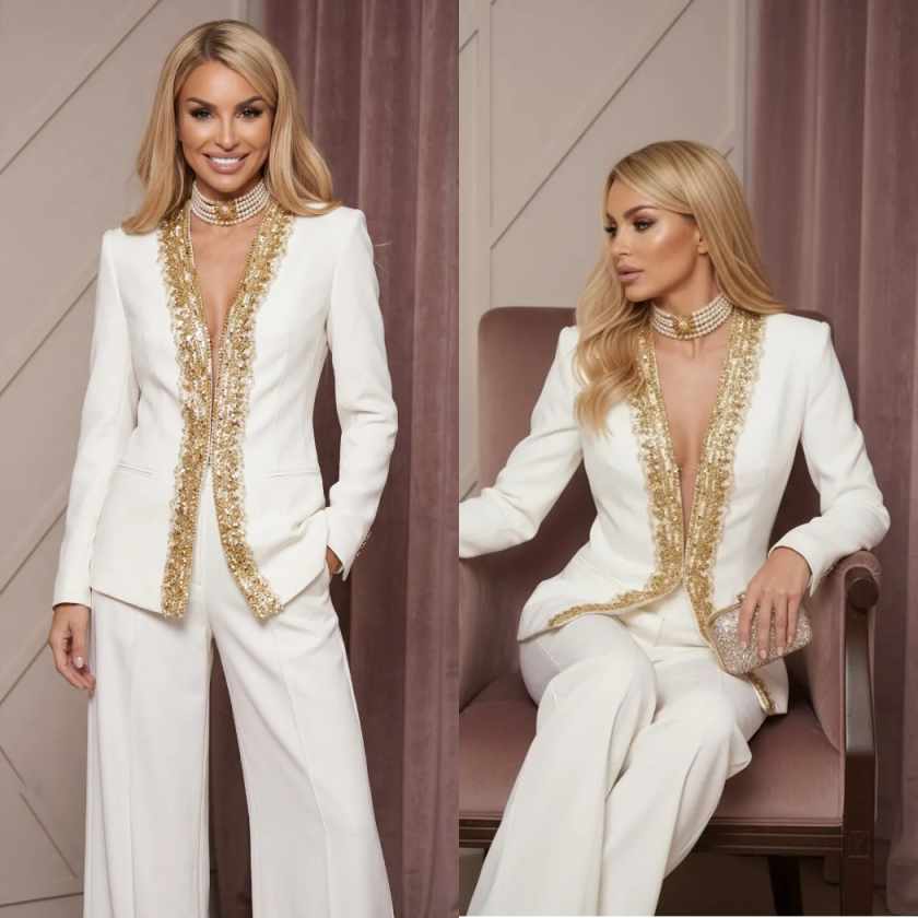 Traje de 2 Piezas para Mujer,  - Women Formal Wear For Graduation reseña y precio