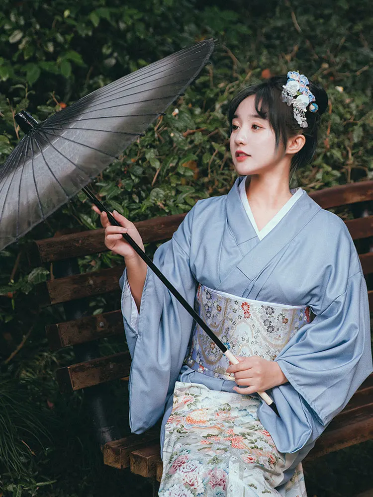 Yukata Formal de Estilo Japoné - Women Formal Wear Photoshoot reseña y precio