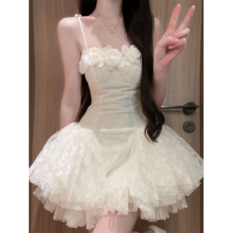Vestido de Encaje Estilo Princ - Women Formal Wear Brands reseña y precio