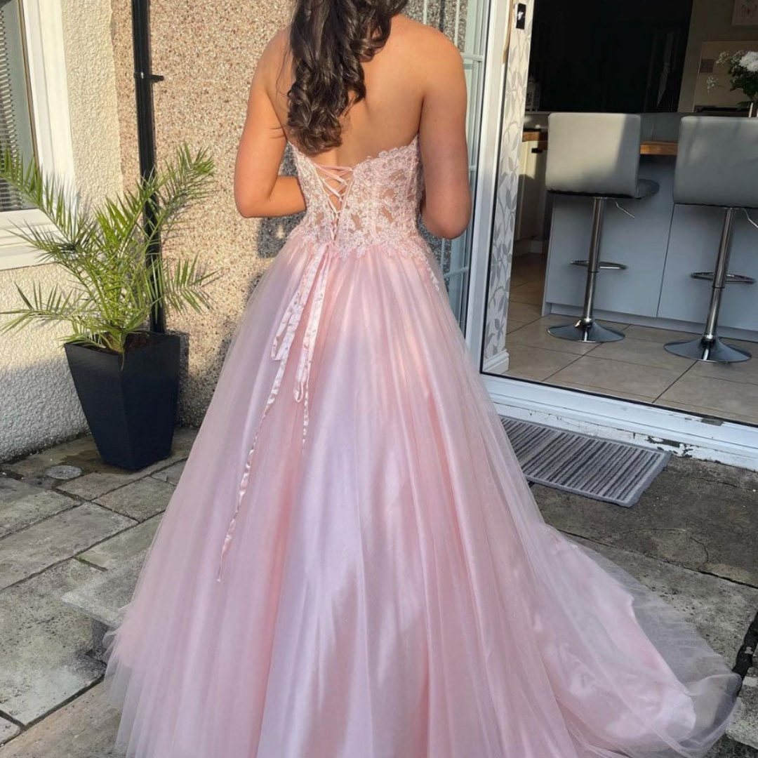 Vestido de fiesta rosa sin tir - Women Formal Wear For Graduation reseña y precio