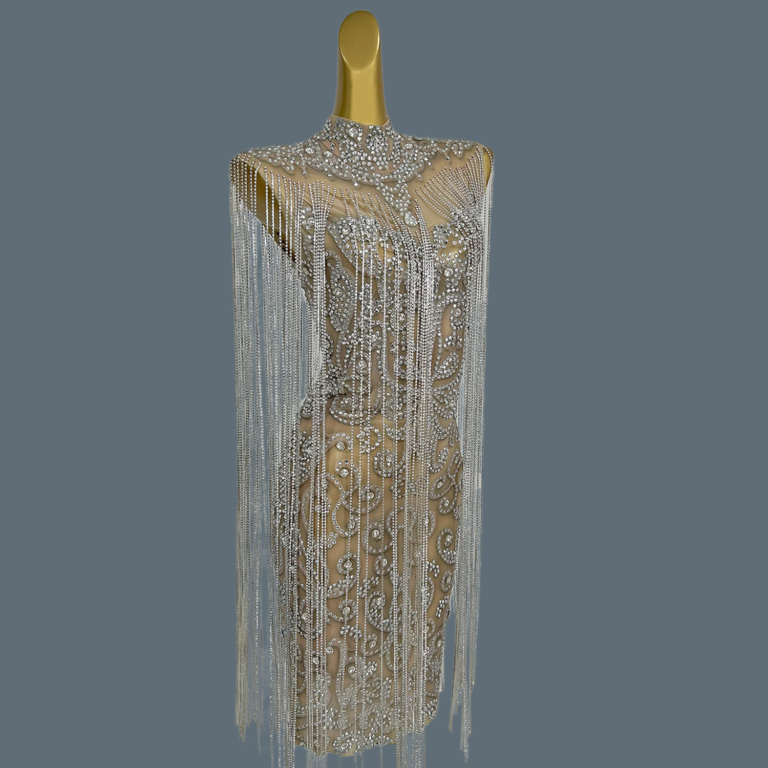 Vestido de Noche de Lujo con P - Women Formal Wear Photoshoot reseña y precio