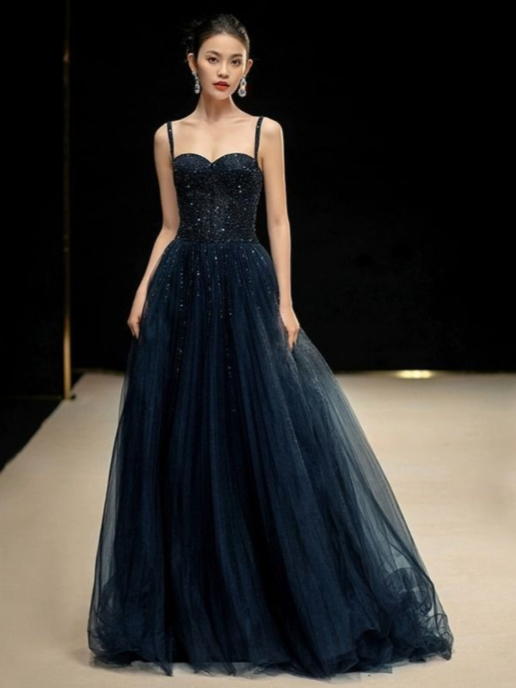 Elegante Vestido Formal de Tul - Women Formal Wear For Graduation reseña y precio