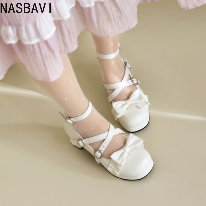 NASBAVI, zapatos Mary Jane Lol - Women Formal Office Wear Tops reseña y precio