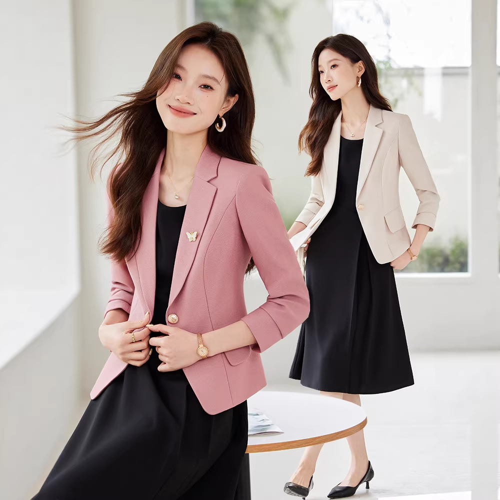 Blazer de Moda para Mujer 2026 - Women Formal Office Wear Tops reseña y precio