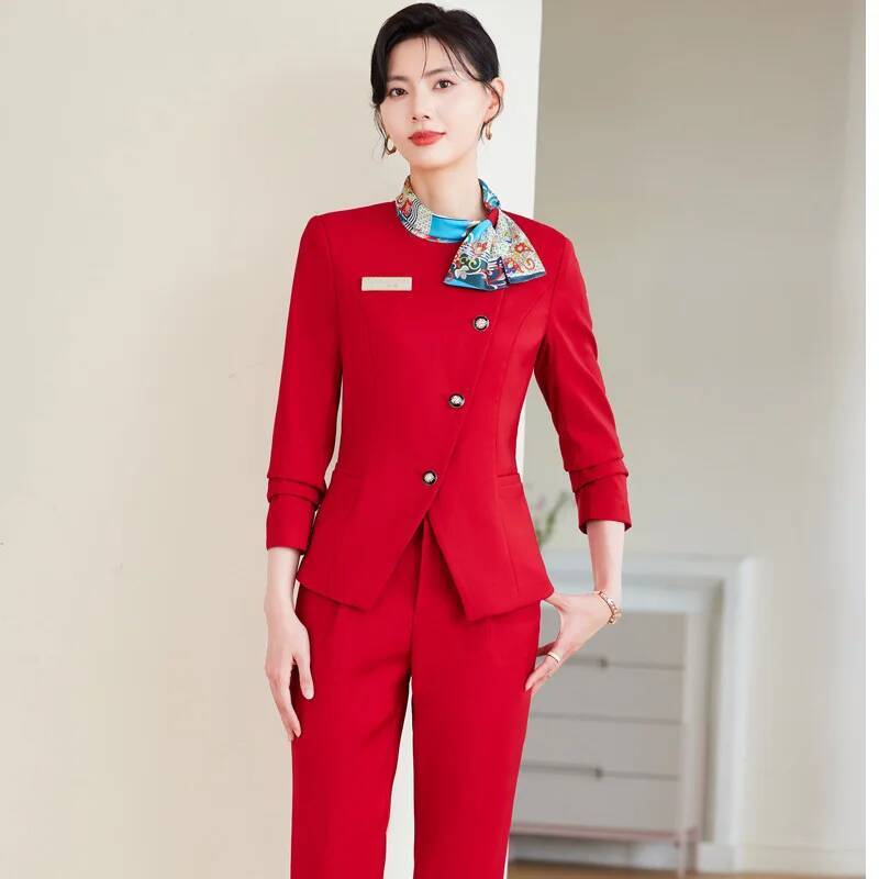 Trajes de pantalón de talla gr - Women Formal Wear With Blazer reseña y precio