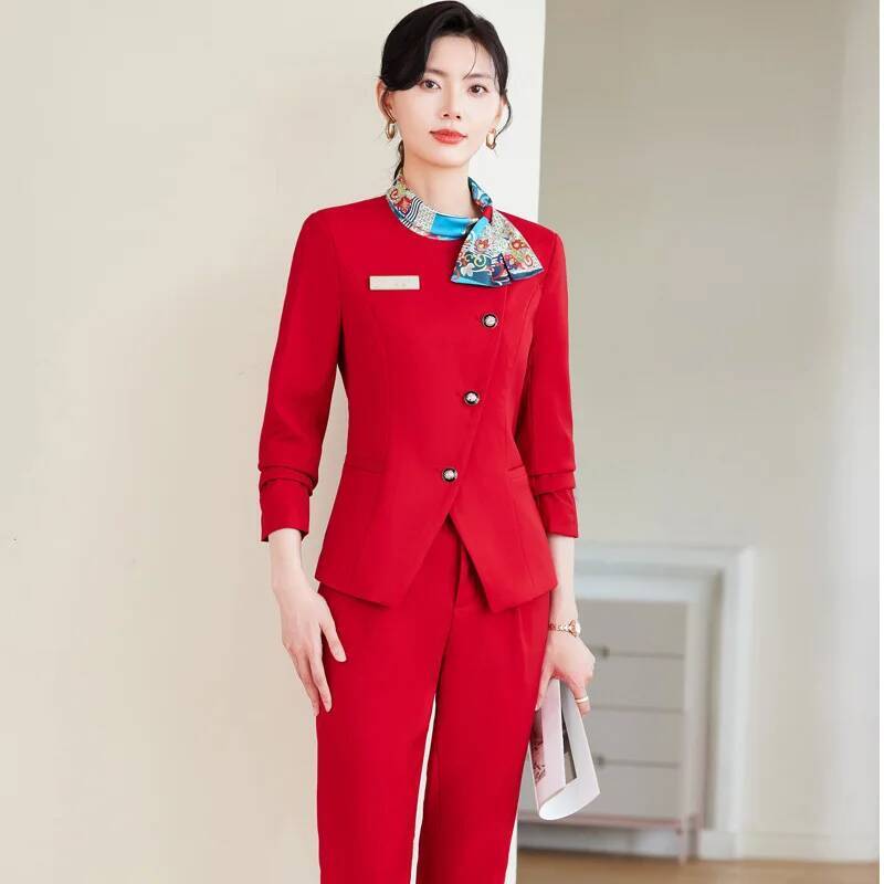 Trajes de pantalón de talla gr - Women Formal Wear With Blazer reseña y precio