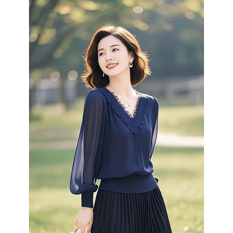 Primavera otoño Oficina señora - Women'S Formal Wear Blouse reseña y precio