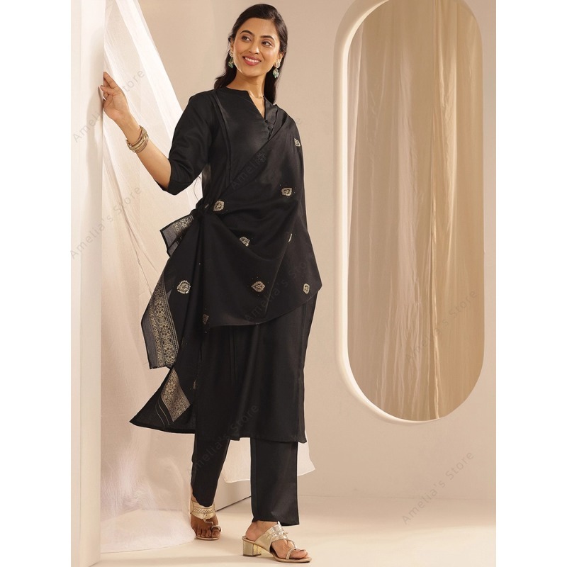 Conjunto de 3 Piezas de Kurta, - Women'S Formal Traditional Wear reseña y precio
