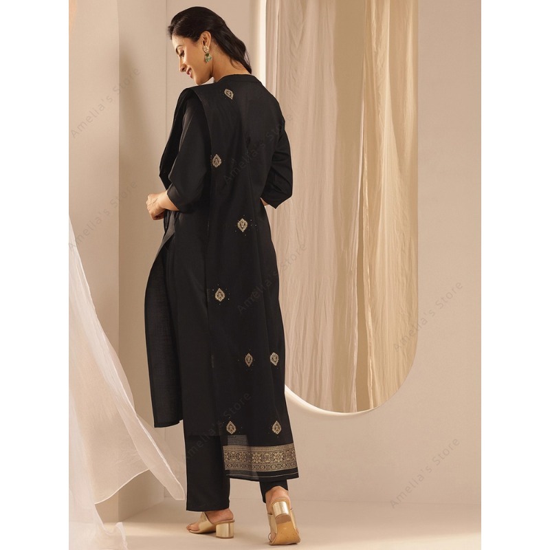 Conjunto de 3 Piezas de Kurta, - Women'S Formal Traditional Wear reseña y precio