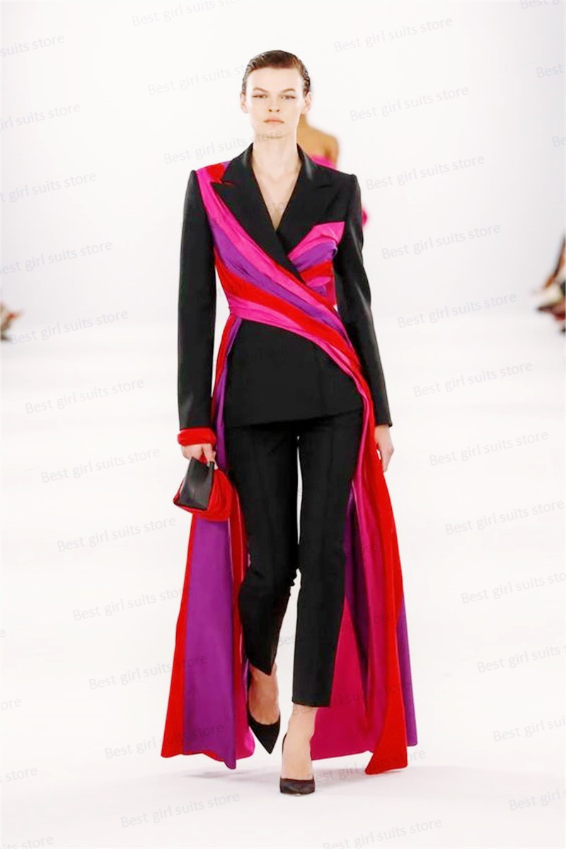 Conjunto de traje de pasarela  - Women Formal Wear Blazer Set reseña y precio
