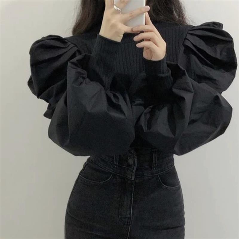 Blusa de punto de manga larga  - Women'S Formal Wear Blouse reseña y precio