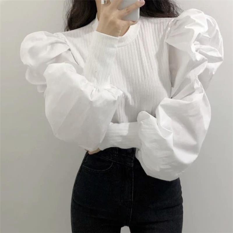 Blusa de punto de manga larga  - Women'S Formal Wear Blouse reseña y precio