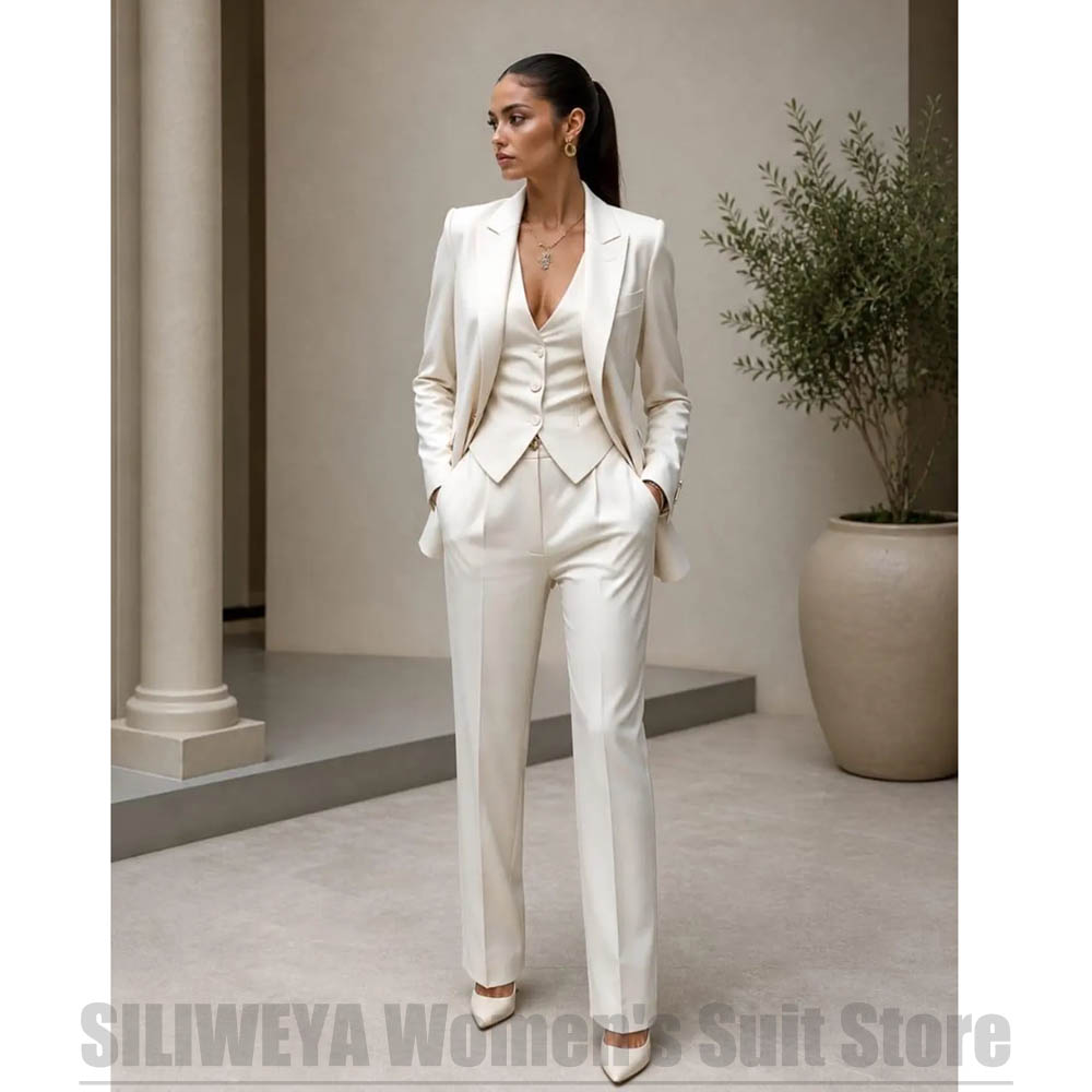 Conjunto de traje de 3 piezas  - Women Formal Wear With Blazer reseña y precio
