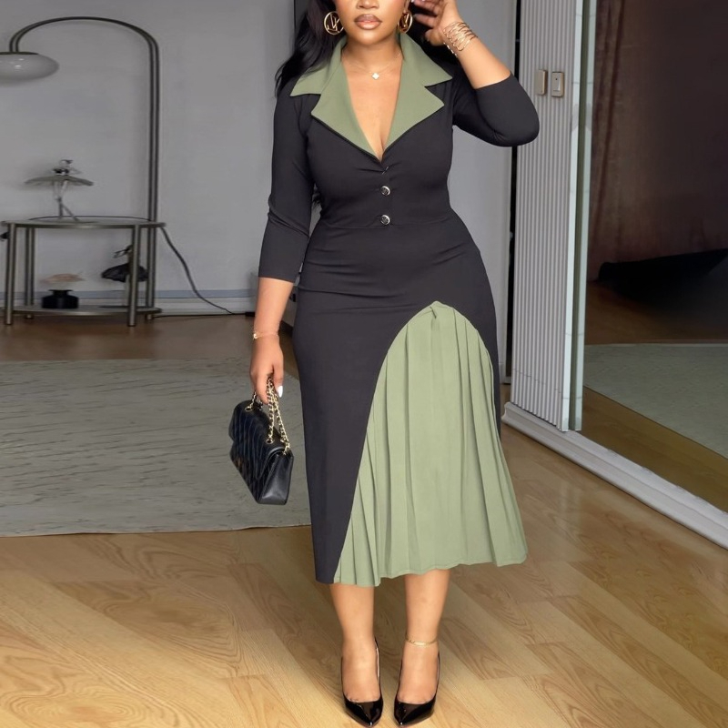 Vestidos de Moda con Bloques d - Women Formal Wear H&M reseña y precio