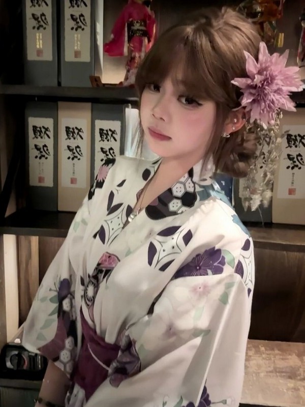 Kimono Tradicional Morado para - Women'S Formal Traditional Wear reseña y precio