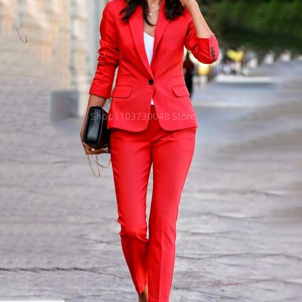 Traje de Blazer y Pantalón par - Women Formal Wear With Blazer reseña y precio